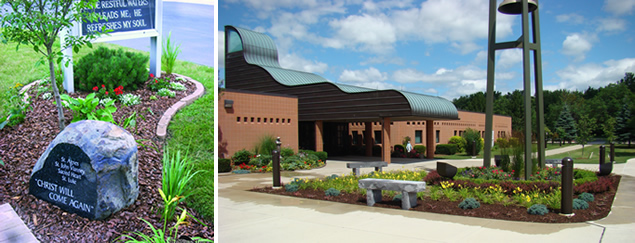 Church Landscaping Macomb County